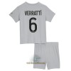 Officiële Voetbalshirt + Korte Broek Paris Saint-Germain Verratti 6 Uit 2022-23 - Kids